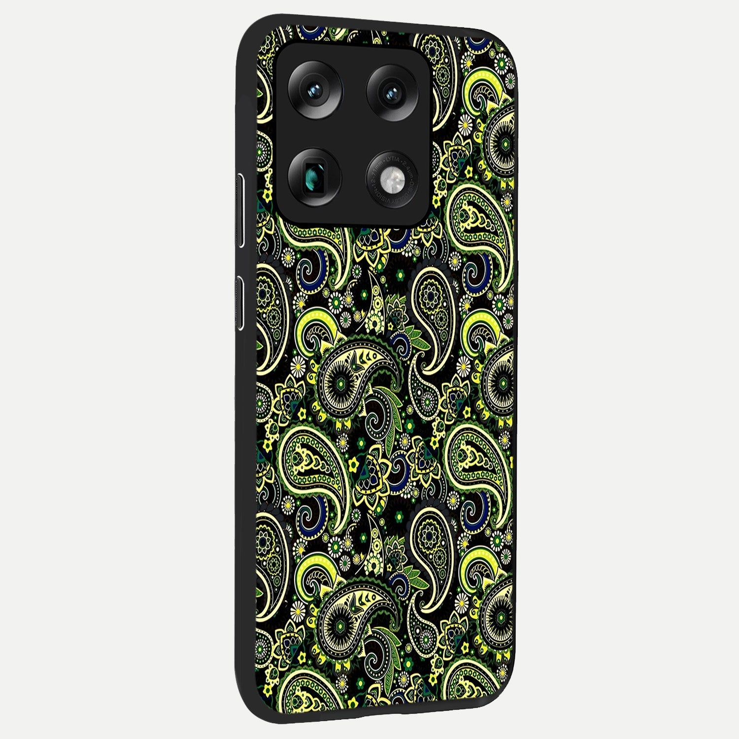  Green Lemon back cover For Moto Signature slim fit glass case with vibrant aesthetic design