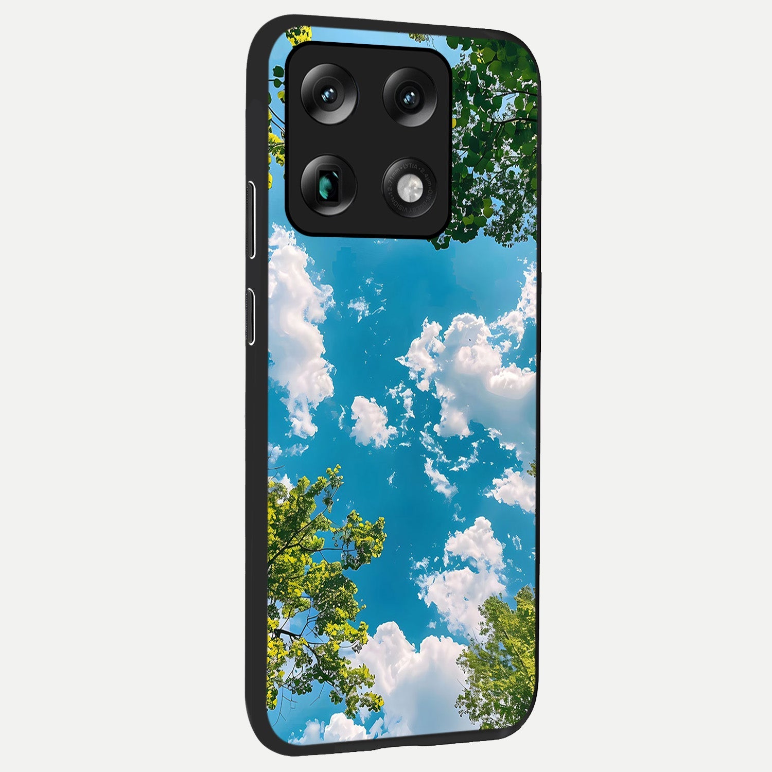  Green Moon Energy back cover For Moto Signature slim fit glass case with vibrant aesthetic design