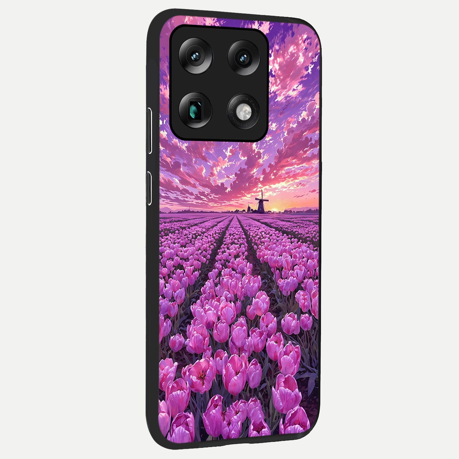  Lavender Dream Skies back cover For Moto Signature slim fit glass case with vibrant aesthetic design