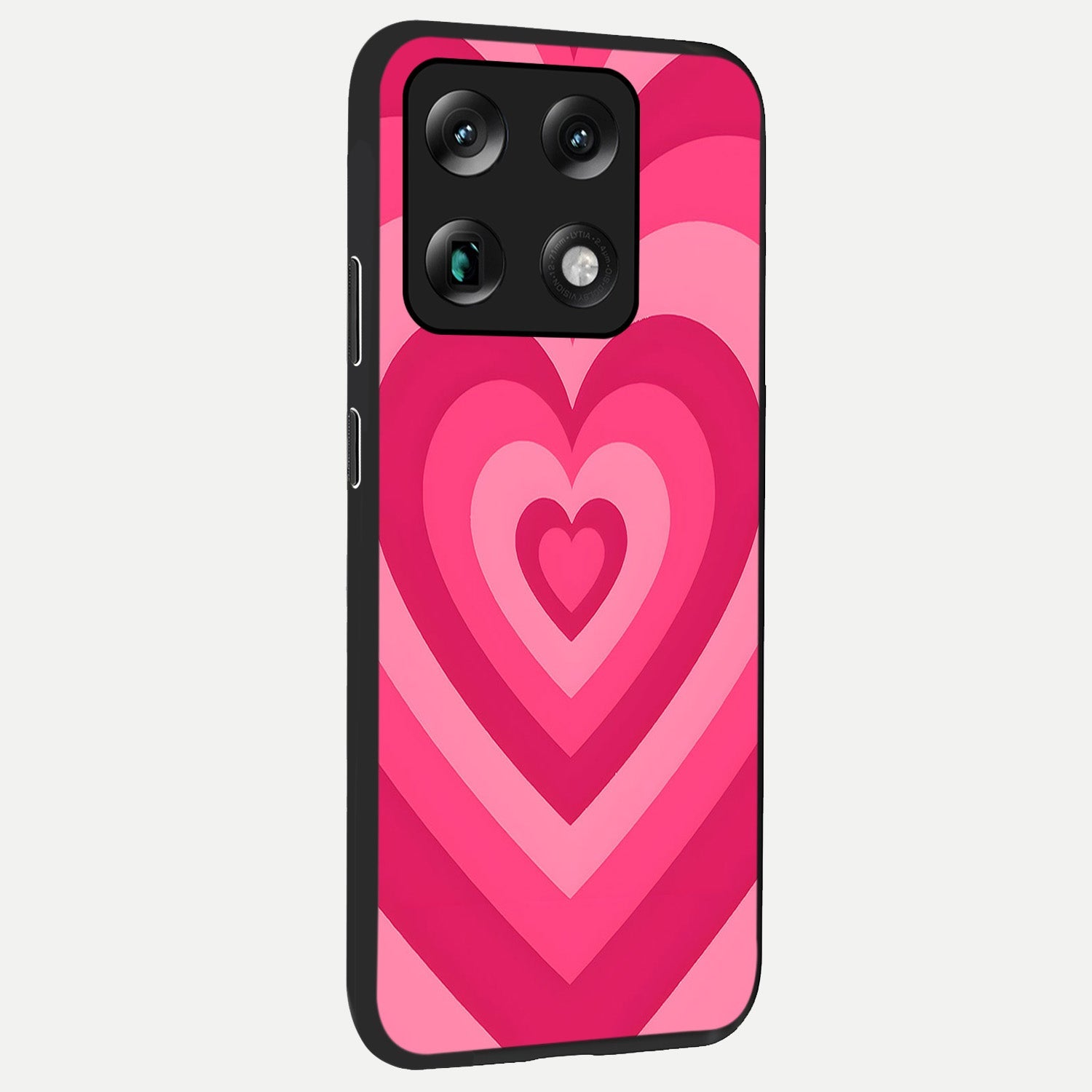  Layered Love Hearts back cover For Moto Signature slim fit glass case with vibrant aesthetic design
