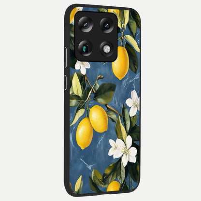  Lemon Dream Garden back cover For Moto Signature slim fit glass case with vibrant aesthetic design