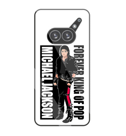 Michael Jackson King Of Pop glass Case For Nothing Phone 2A