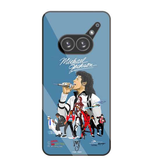 Michael Jackson Mashup glass Case For Nothing Phone 2A