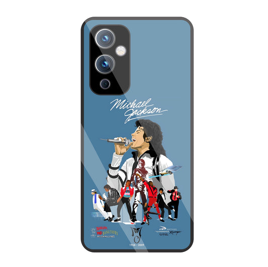 Michael Jackson Mashup Glass Case For OnePlus 9