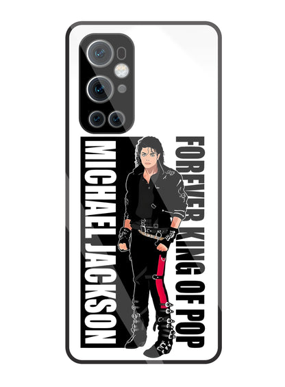 Michael Jackson King Of Pop Glass Case For OnePlus 9 Pro