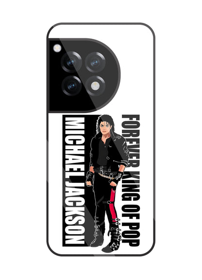 Michael Jackson King Of Pop Glass Case For OnePlus 12R