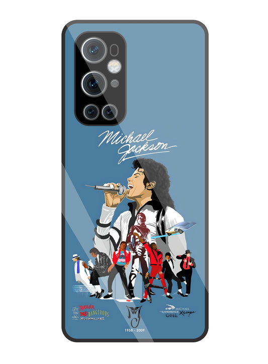 Michael Jackson Mashup Glass Case For OnePlus 9 Pro