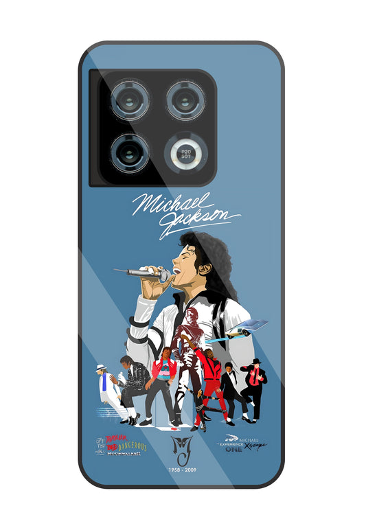 Michael Jackson Mashup Glass Case For OnePlus 10 Pro