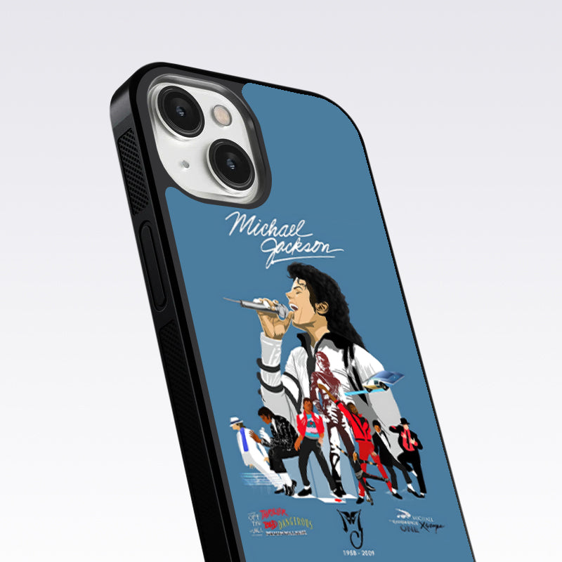 Michael Jackson Mashup glass Case For Nothing Phone 2