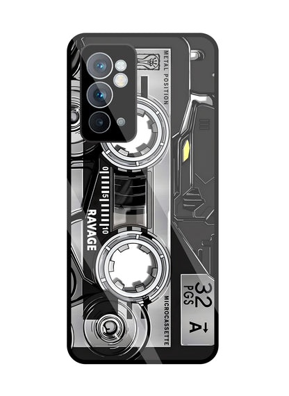 Microcassette Glass Case For OnePlus 9RT