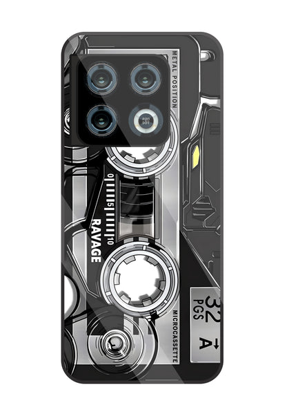 Microcassette Glass Case For OnePlus 10 Pro