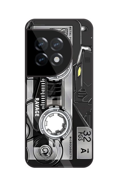 Microcassette Glass Case For OnePlus 11R
