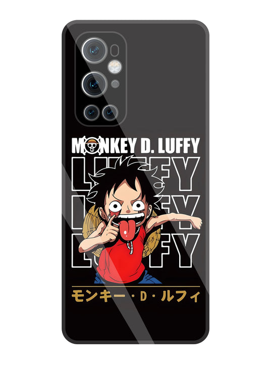 Monkey D.Luffy Glass Case For OnePlus 9 Pro