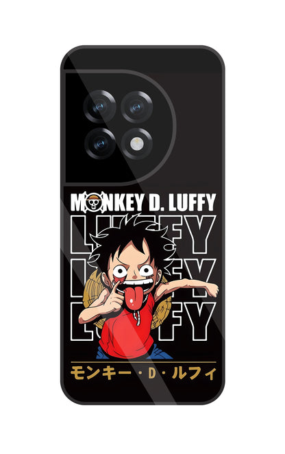 Monkey D.Luffy Glass Case For OnePlus 11R