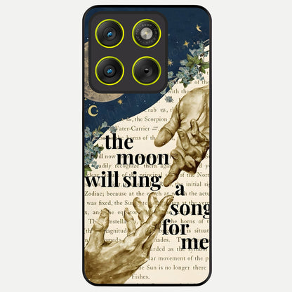  Aesthetic Divine Glass Case For Moto Edge 70 back cover – full design glossy printed glass finish