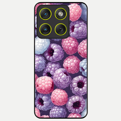  Berry Candy Pop Glass Case For Moto Edge 70 back cover – full design glossy printed glass finish