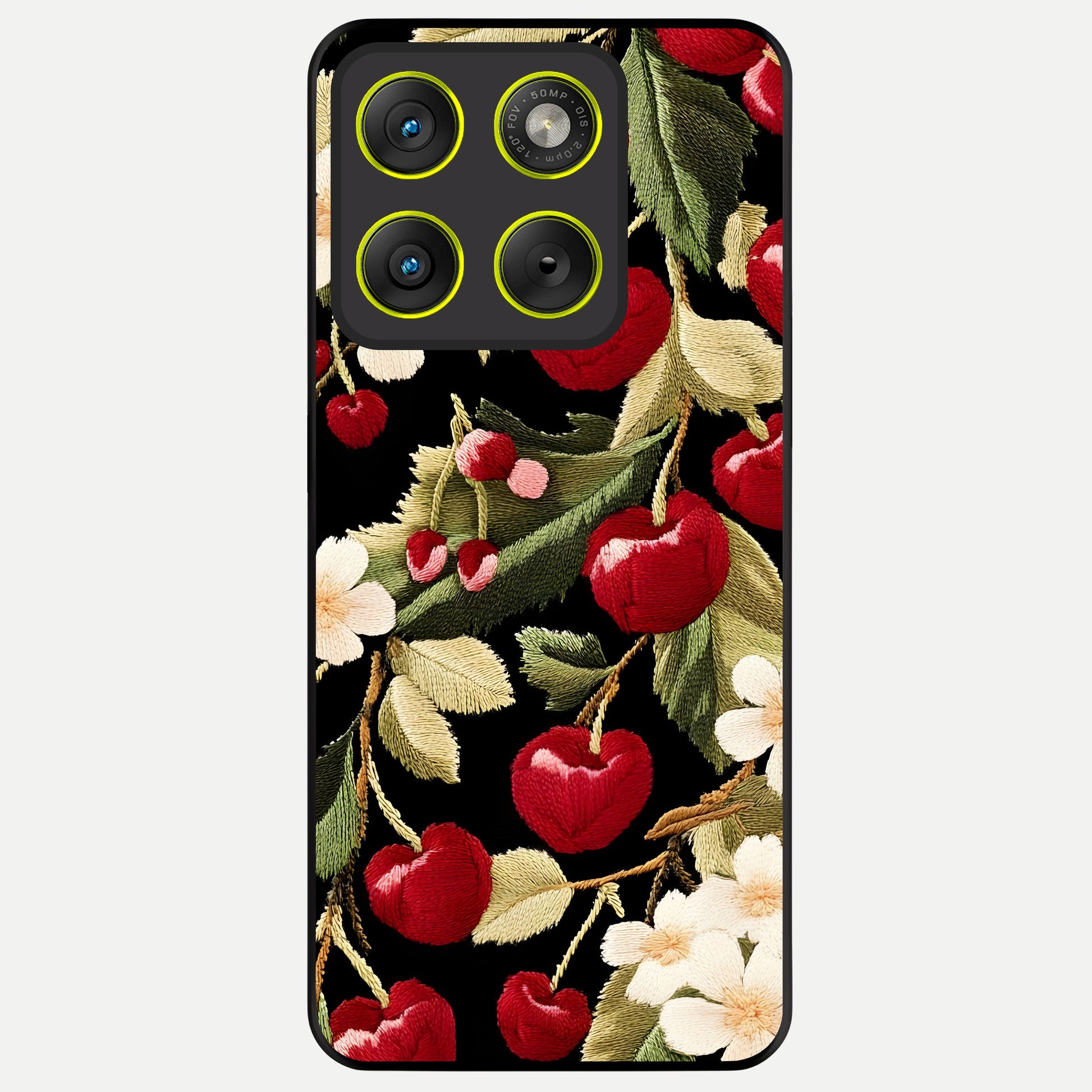  Blooming Spendor Bird Glass Case For Moto Edge 70 back cover – full design glossy printed glass finish
