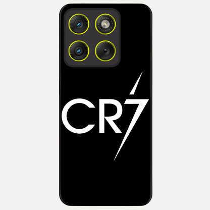  CR7 Elite Strike Glass Case For Moto Edge 70 back cover – full design glossy printed glass finish