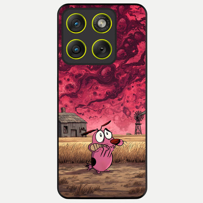  Courage Under Sky Glass Case For Moto Edge 70 back cover – full design glossy printed glass finish