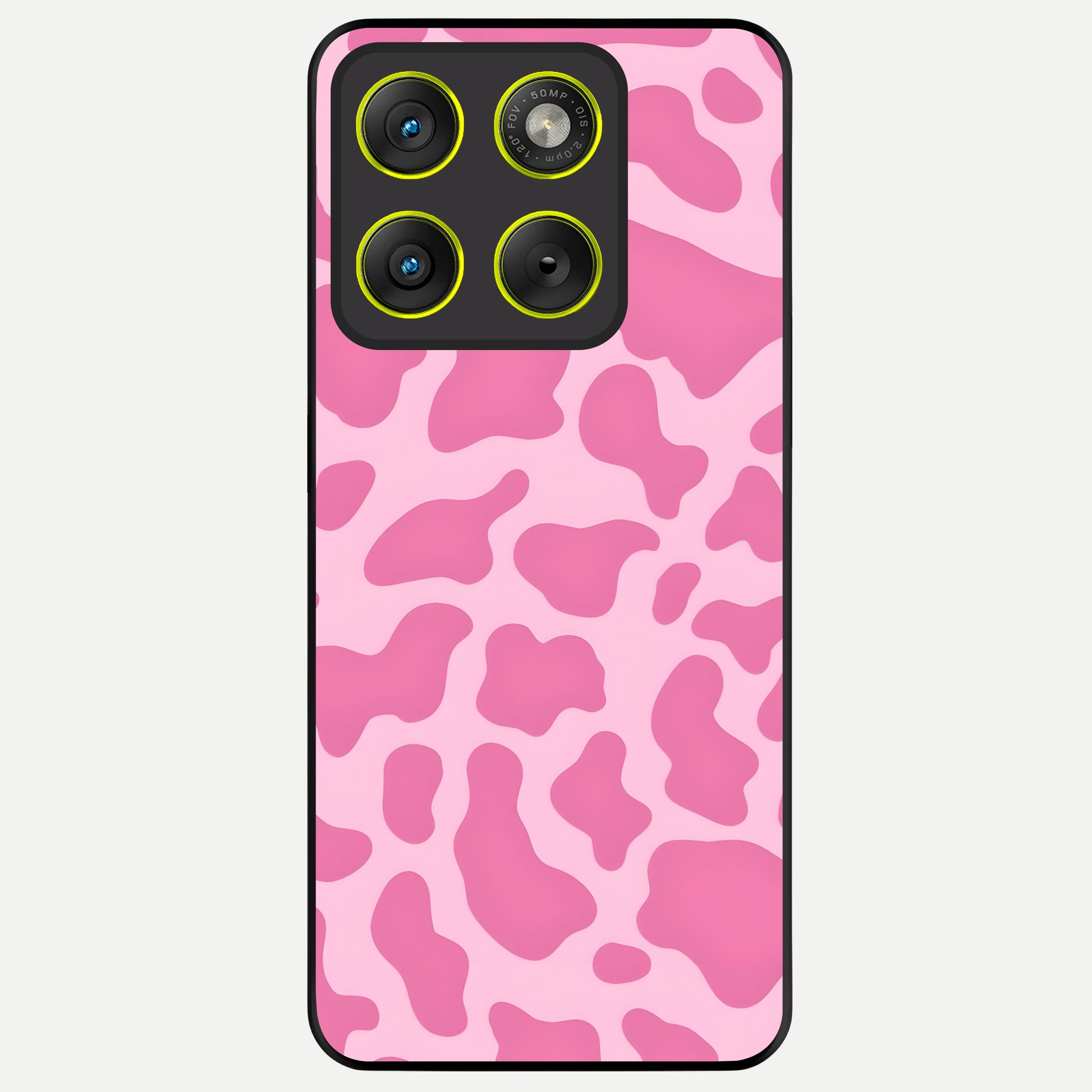  Pinkish Scenery Glass Case For Moto Edge 70 back cover – full design glossy printed glass finish