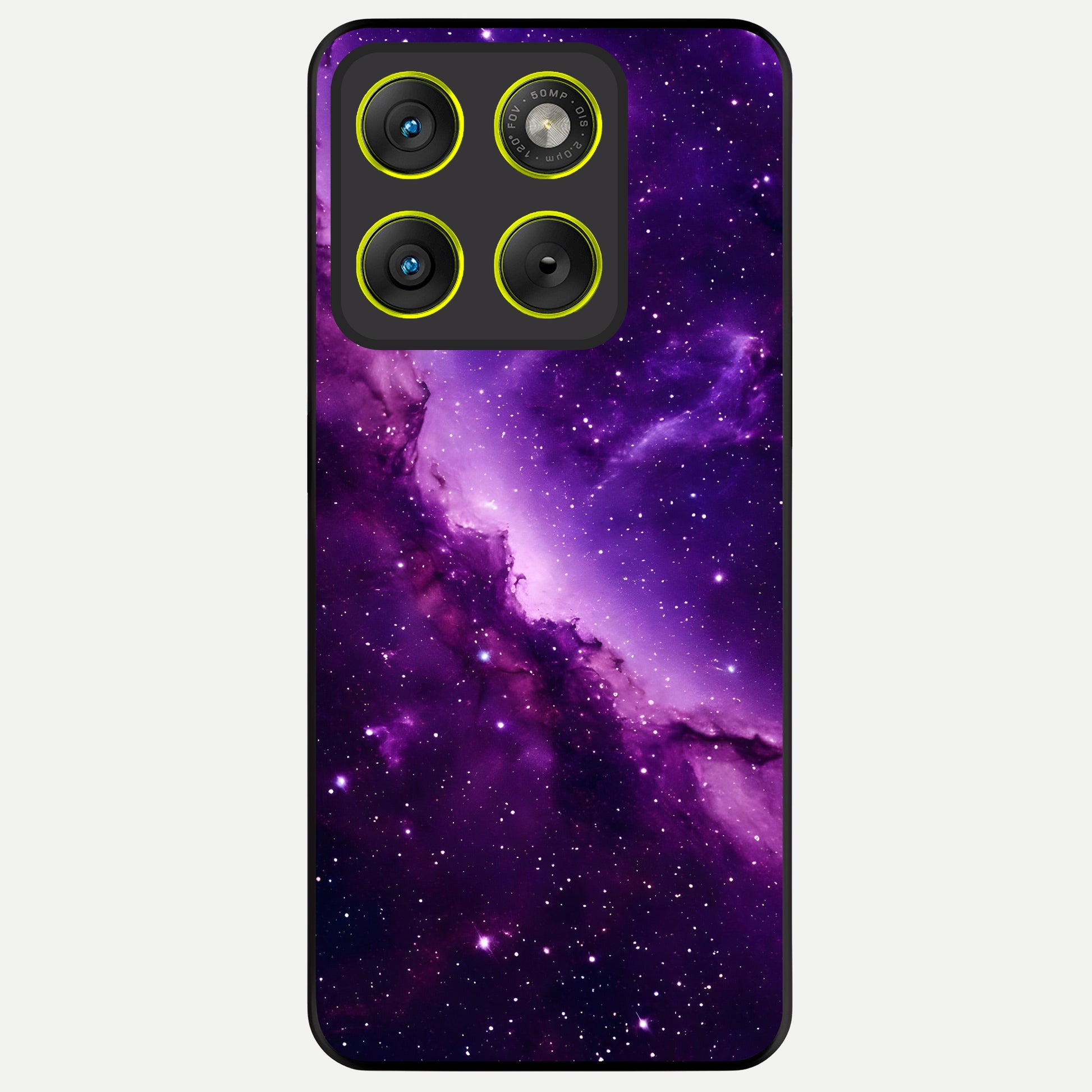  Purple Shade Sky Glass Case For Moto Edge 70 back cover – full design glossy printed glass finish