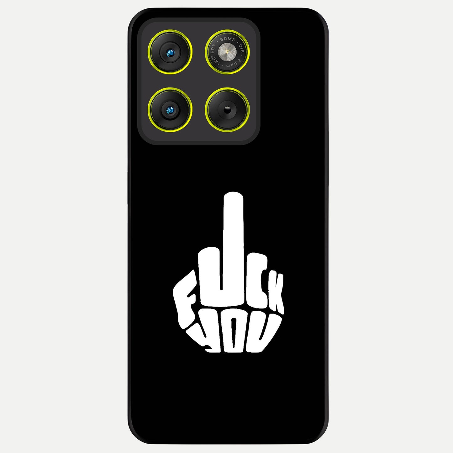  Rebel Mode On Glass Case For Moto Edge 70 back cover – full design glossy printed glass finish