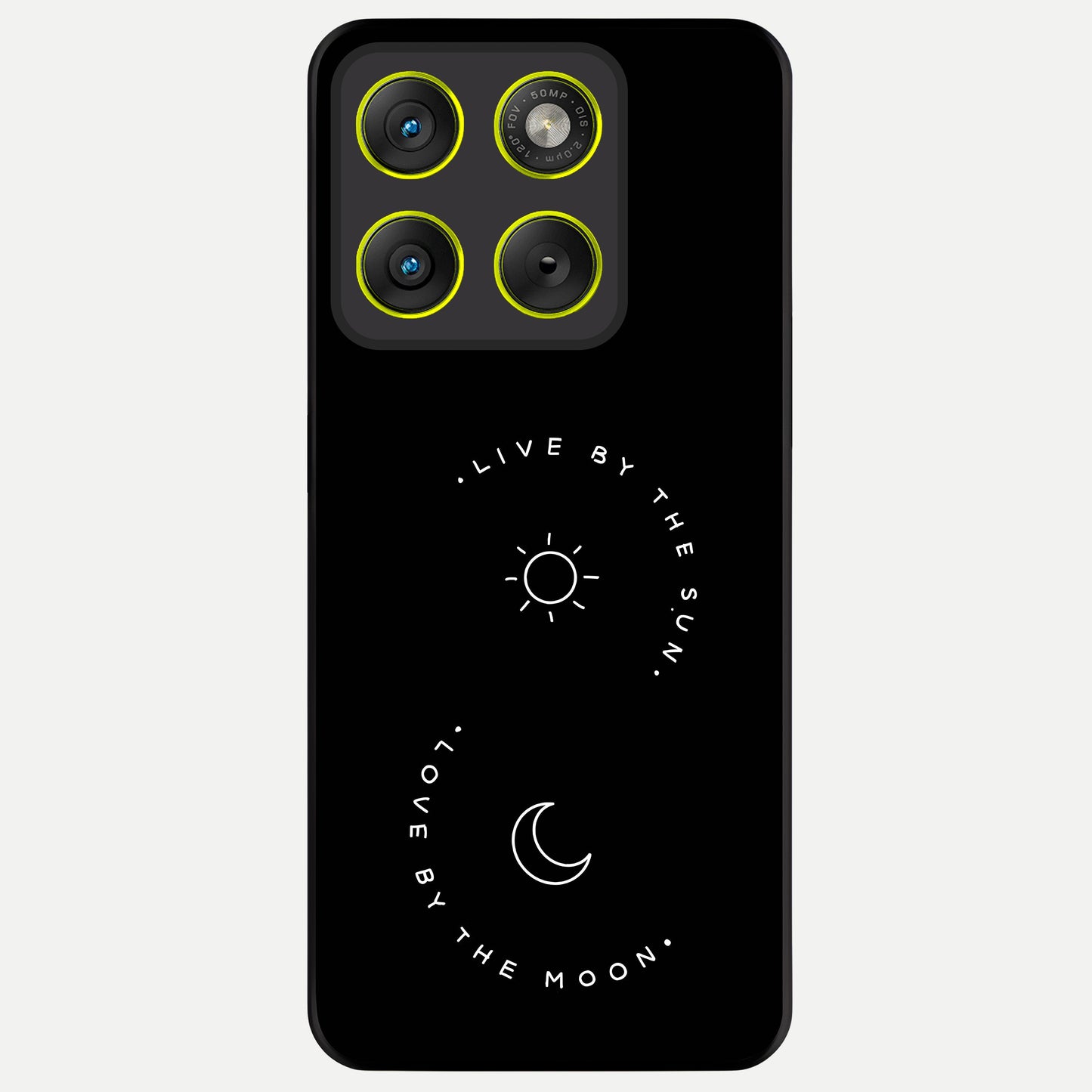  Sunflower Cat Art Glass Case For Moto Edge 70 back cover – full design glossy printed glass finish