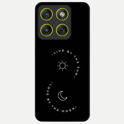  Sunflower Cat Art Glass Case For Moto Edge 70 back cover – full design glossy printed glass finish