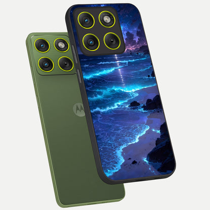  Classic Damn Look phone case For Moto Edge 70 showing premium glass back cover with detailed artwork