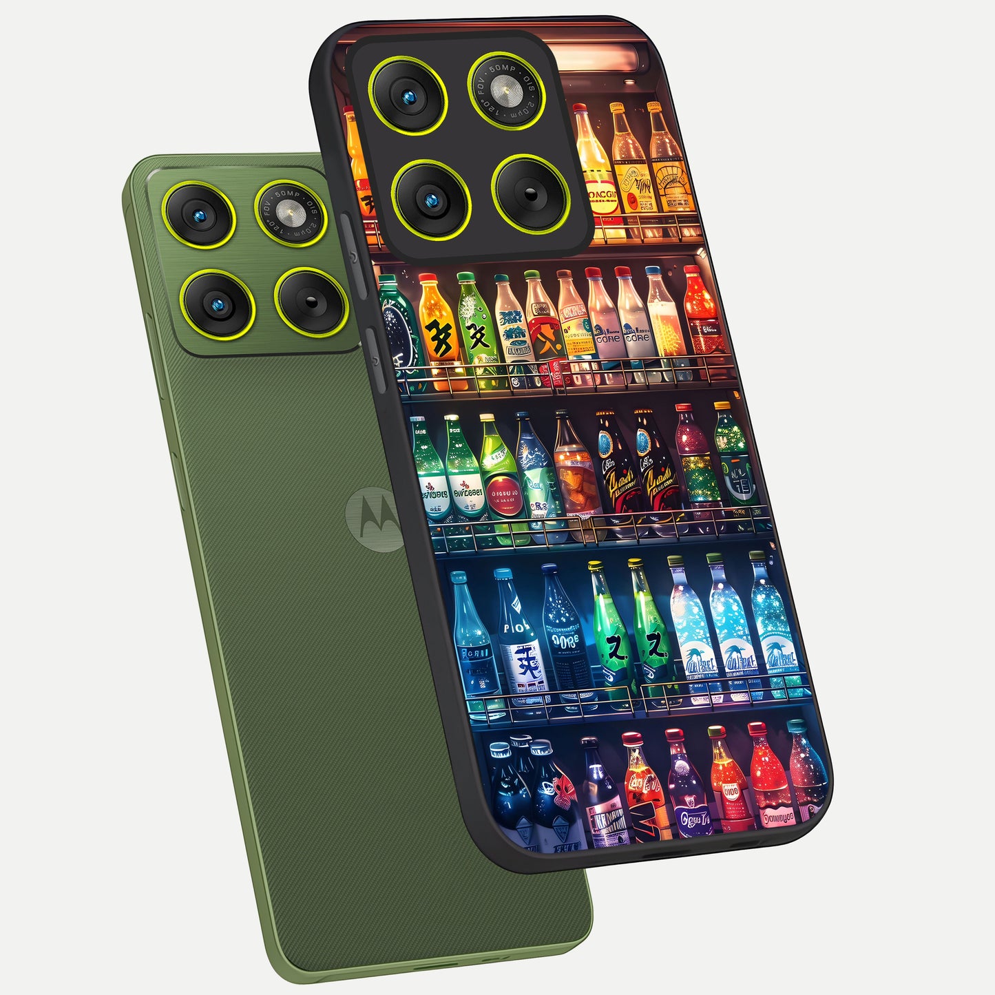  Colorfull Tree phone case For Moto Edge 70 showing premium glass back cover with detailed artwork