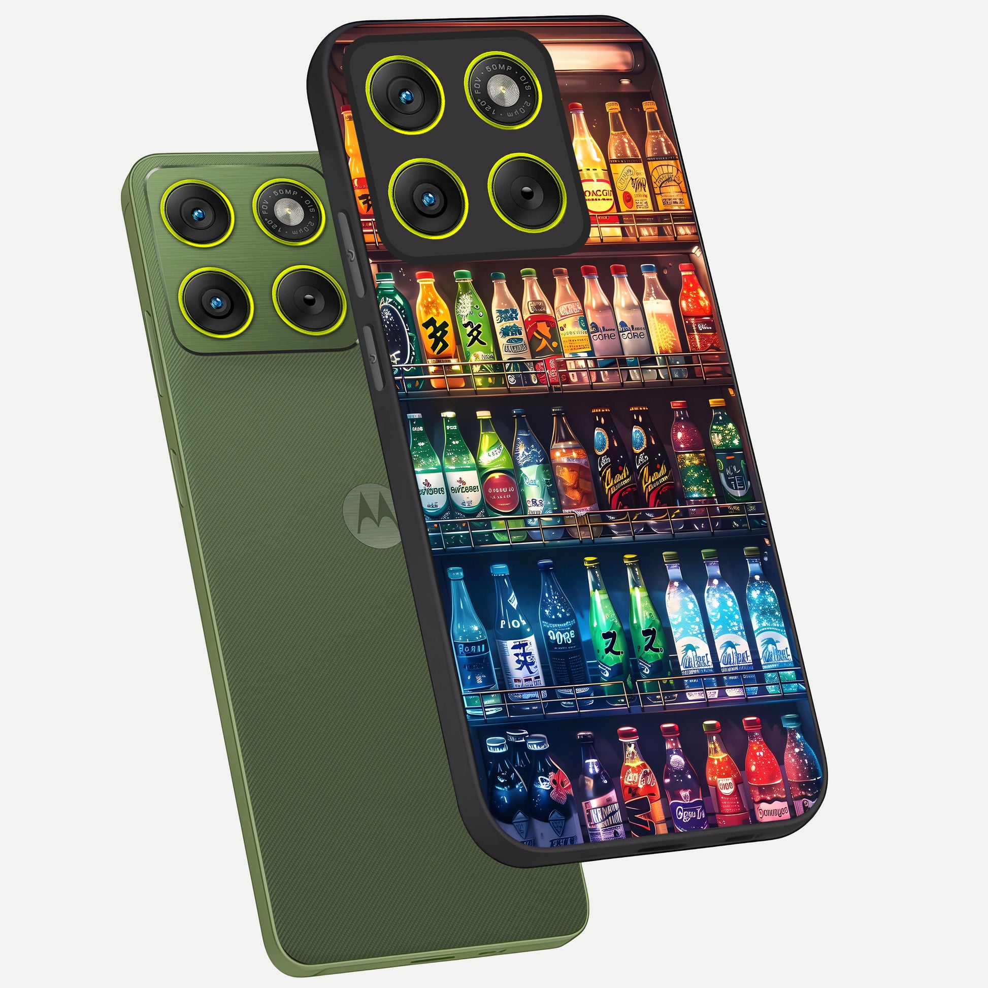  Colorfull Tree phone case For Moto Edge 70 showing premium glass back cover with detailed artwork