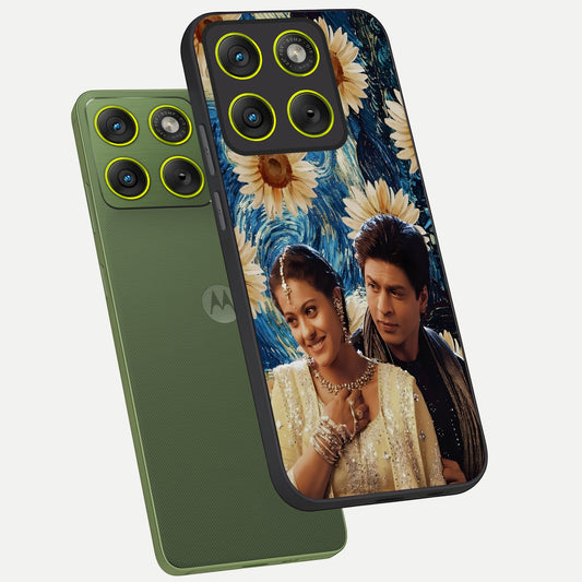  Eternal Love Story phone case For Moto Edge 70 showing premium glass back cover with detailed artwork