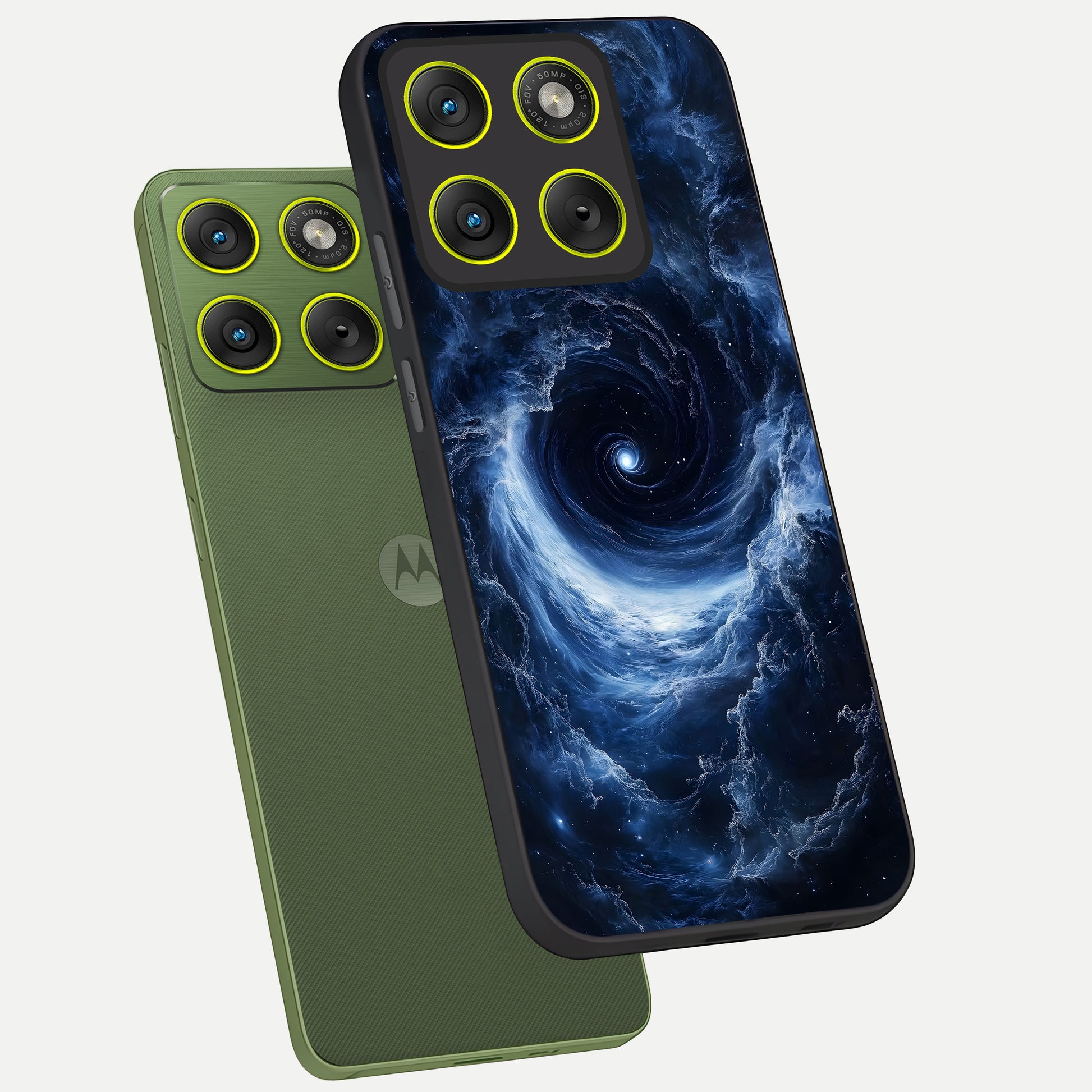  Stunning Galaxy phone case For Moto Edge 70 showing premium glass back cover with detailed artwork