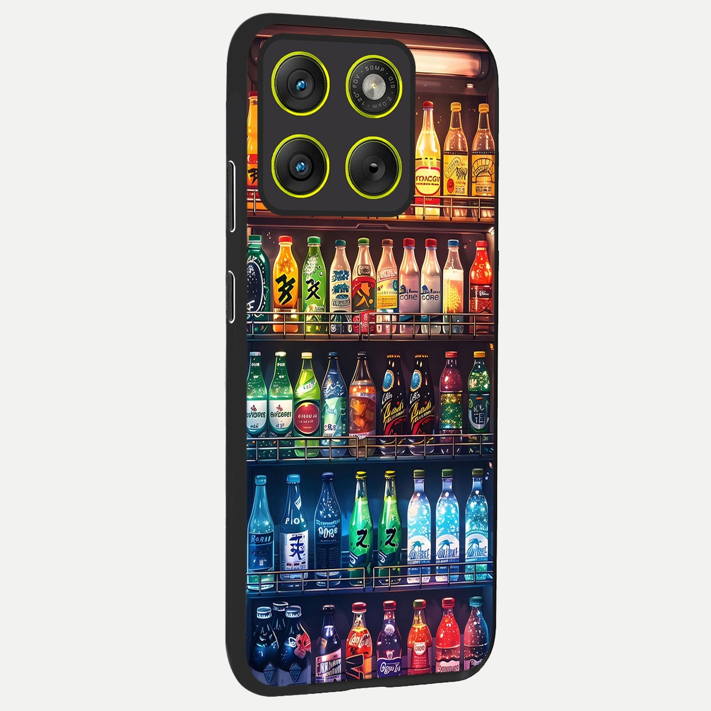  Colorfull Tree back cover For Moto Edge 70 slim fit glass case with vibrant aesthetic design