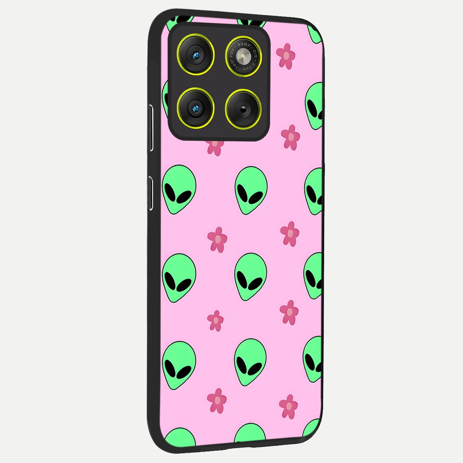  Cosmic Cute Crush back cover For Moto Edge 70 slim fit glass case with vibrant aesthetic design
