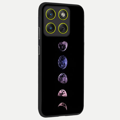  Crimson All Planets back cover For Moto Edge 70 slim fit glass case with vibrant aesthetic design