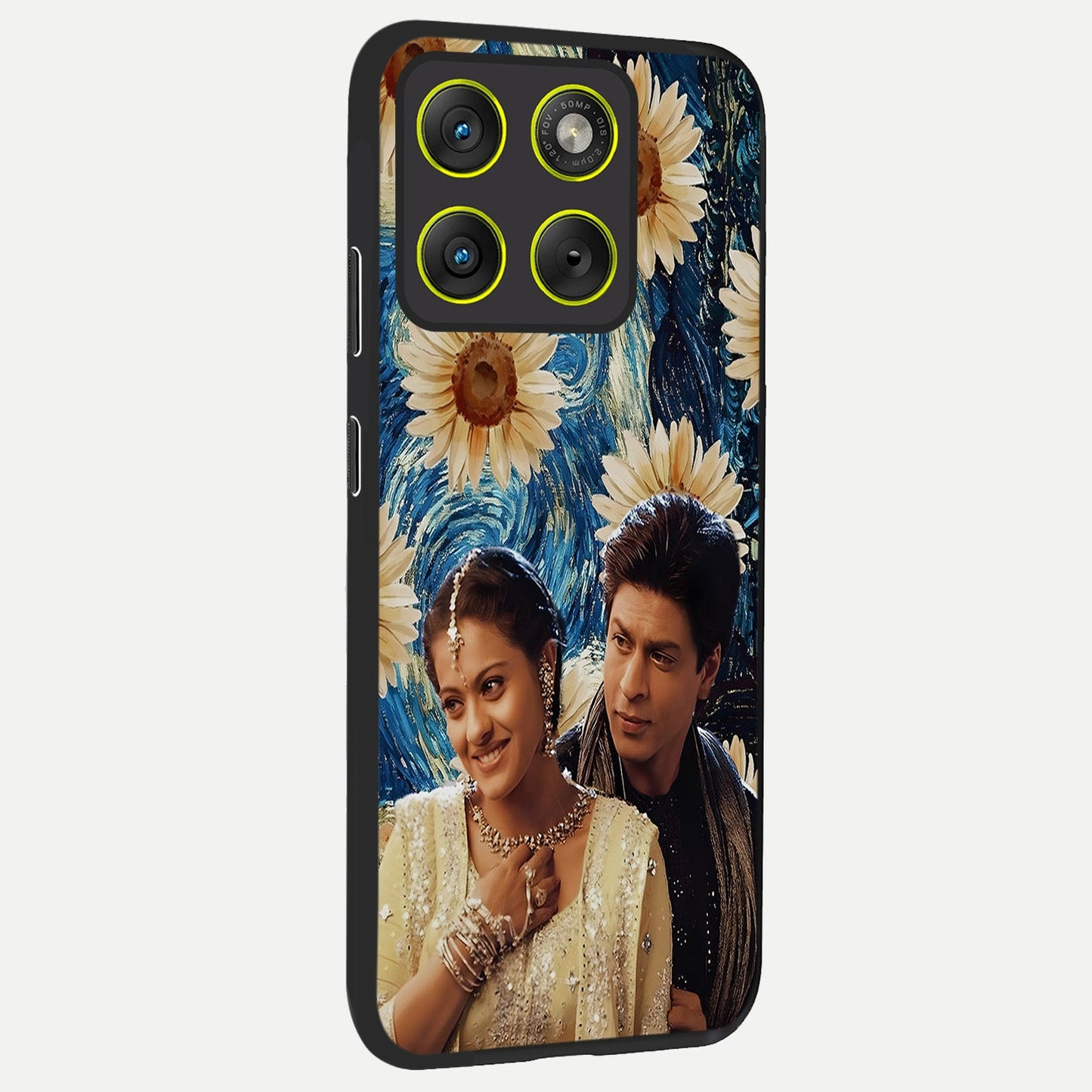  Eternal Love Story back cover For Moto Edge 70 slim fit glass case with vibrant aesthetic design