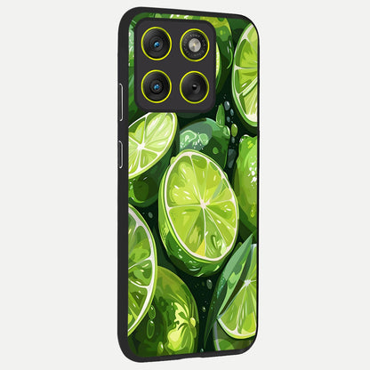  Green Kawasaki back cover For Moto Edge 70 slim fit glass case with vibrant aesthetic design