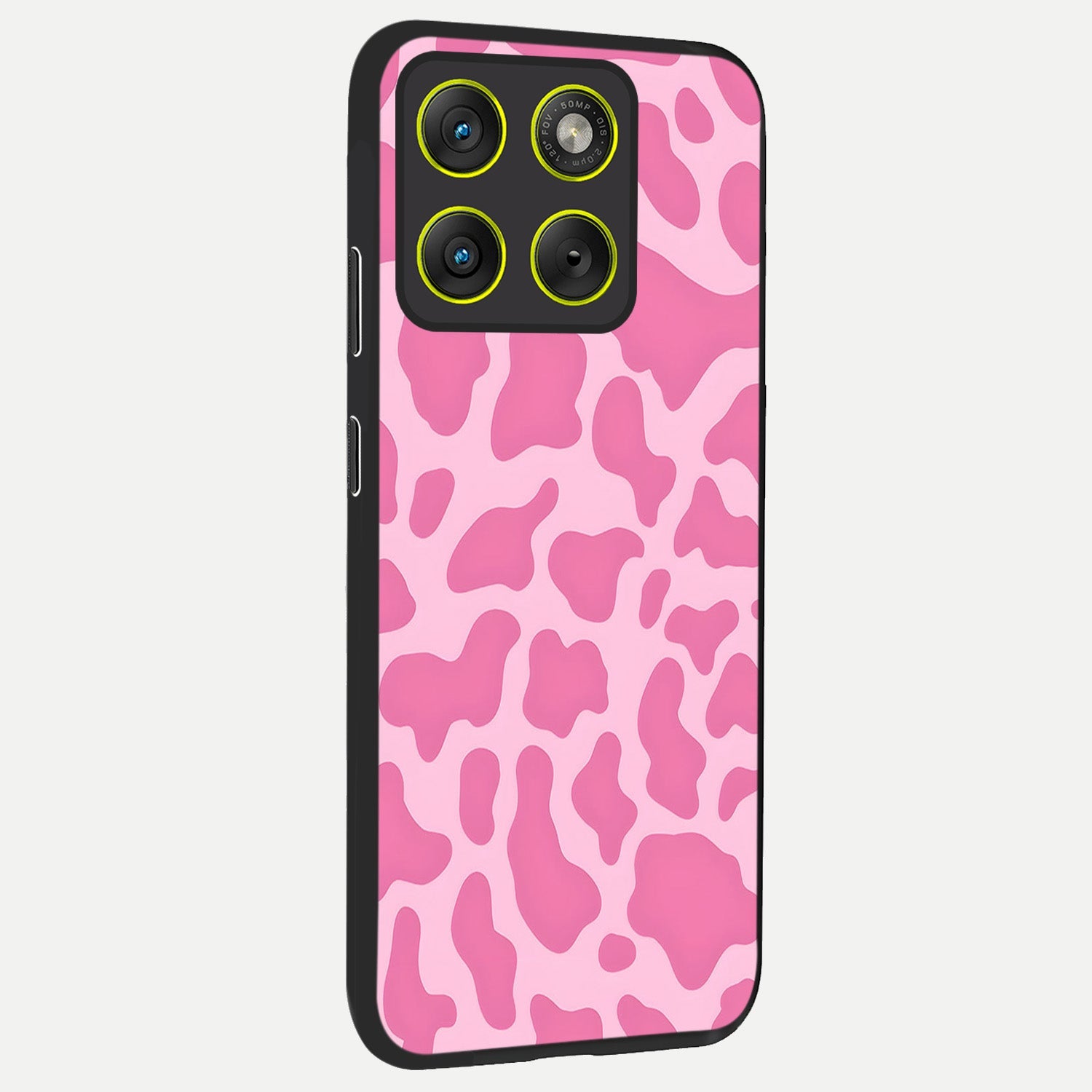  Pinkish Scenery back cover For Moto Edge 70 slim fit glass case with vibrant aesthetic design