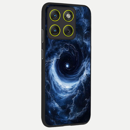  Stunning Galaxy back cover For Moto Edge 70 slim fit glass case with vibrant aesthetic design