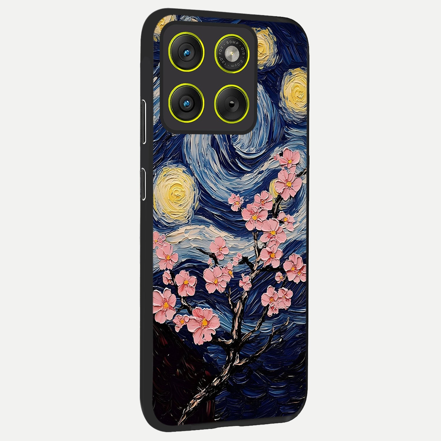  Van Gogh Scenery back cover For Moto Edge 70 slim fit glass case with vibrant aesthetic design