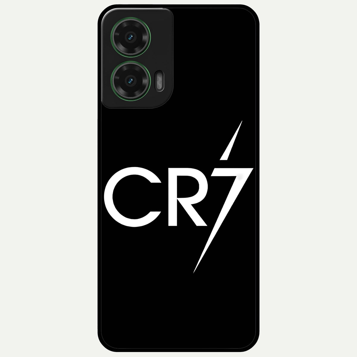  CR7 Elite Strike Glass Case For Moto G35 back cover – full design glossy printed glass finish