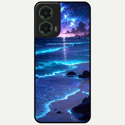  Classic Damn Look Glass Case For Moto G35 back cover – full design glossy printed glass finish