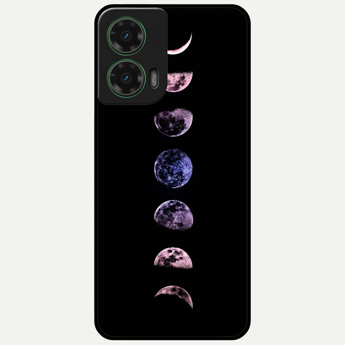  Crimson All Planets Glass Case For Moto G35 back cover – full design glossy printed glass finish