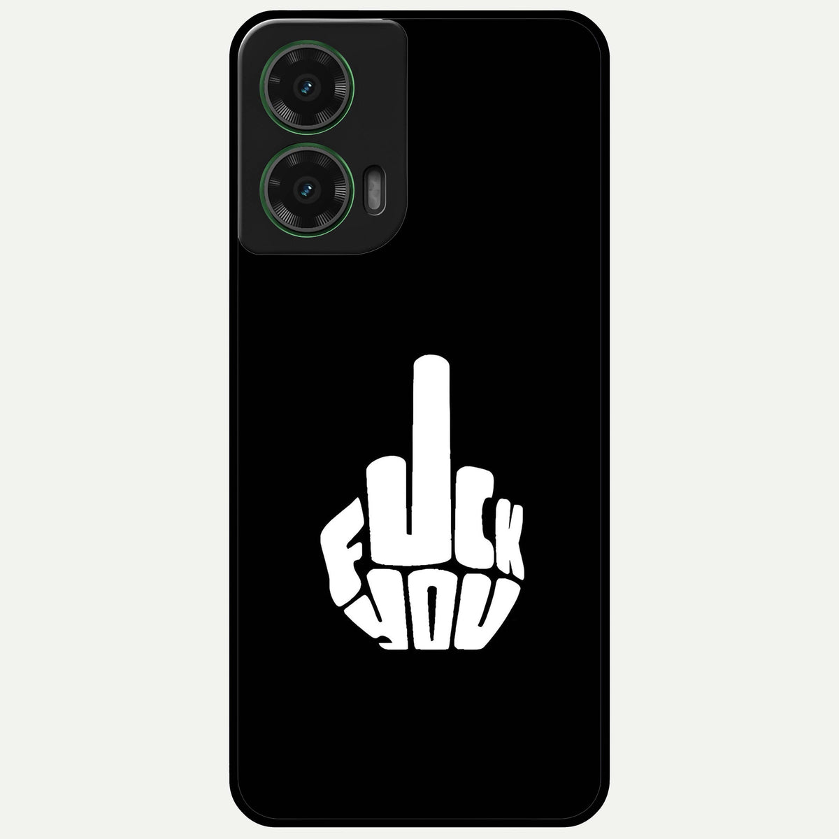  Rebel Mode On Glass Case For Moto G35 back cover – full design glossy printed glass finish