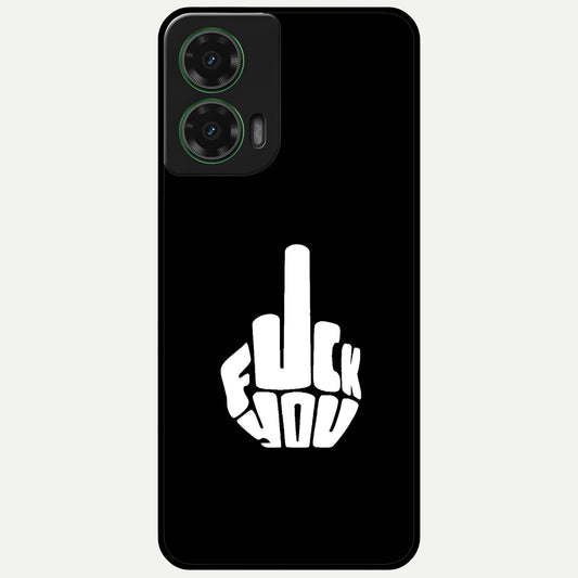  Rebel Mode On Glass Case For Moto G35 back cover – full design glossy printed glass finish