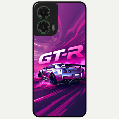  Speed Drift Legend Glass Case For Moto G35 back cover – full design glossy printed glass finish