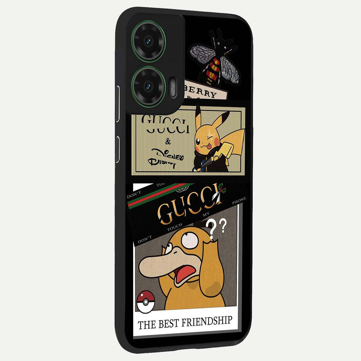  Cartoon Brand Play Mashup back cover For Moto G35 slim fit glass case with vibrant aesthetic design