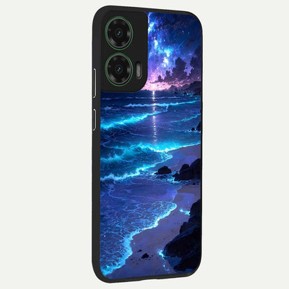  Classic Damn Look back cover For Moto G35 slim fit glass case with vibrant aesthetic design