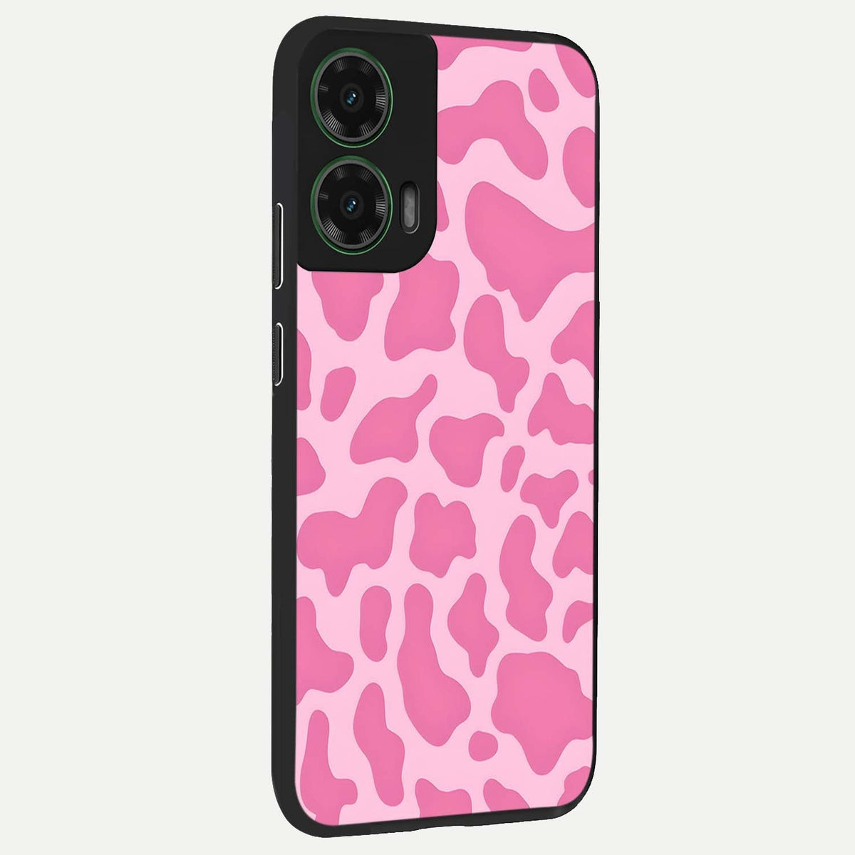  Pinkish Scenery back cover For Moto G35 slim fit glass case with vibrant aesthetic design